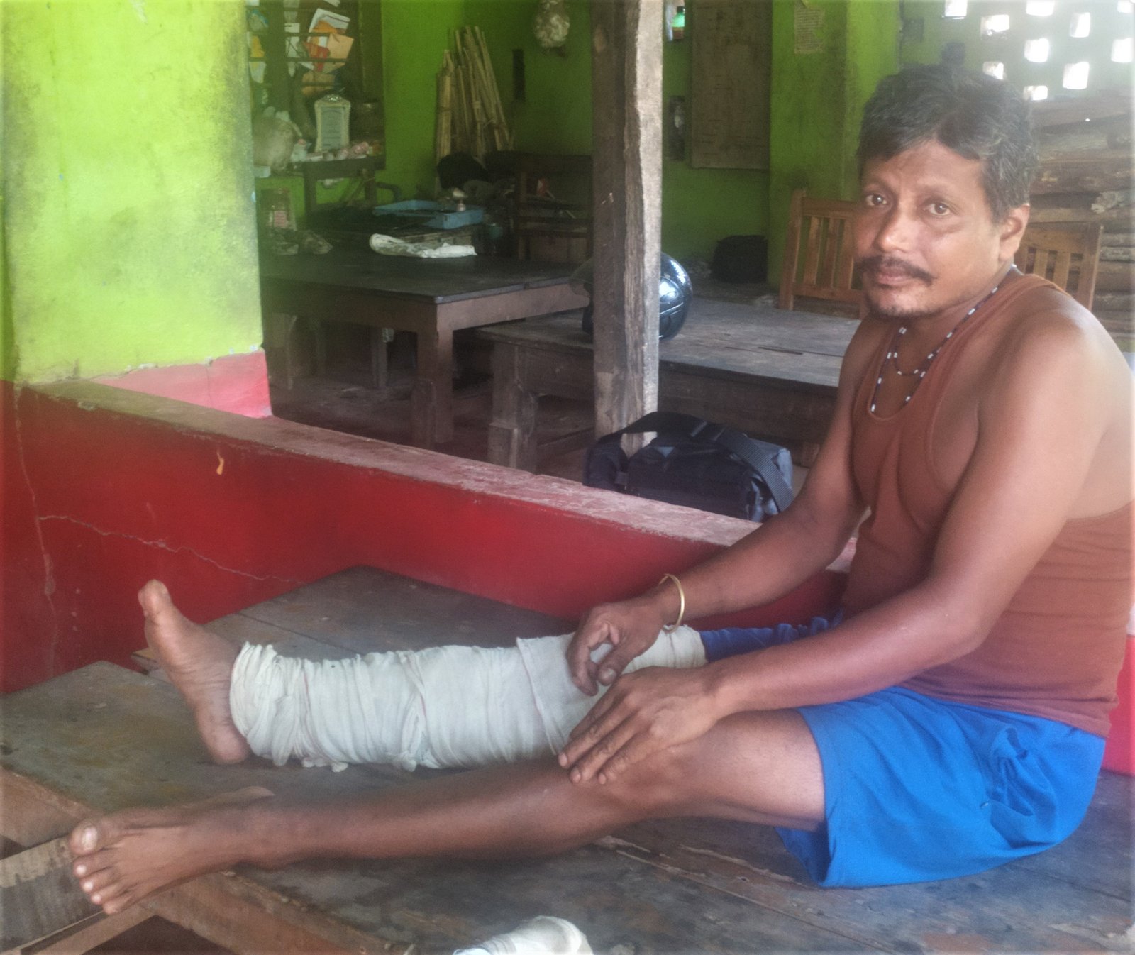 Traditional bone setters of Kalupada